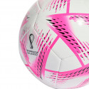 Piłka nożna adidas Al Rihla Club Ball biało-różowa H57787