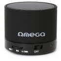 Omega Bluetooth speaker V3.0 Alu 3in1 OG47B, black (42643)