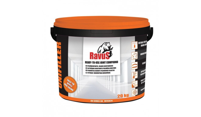 JOINT COMPOUND UNIFILLER RAVUS 20KG
