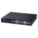 QNAP QSW-1208-8C network switch Unmanaged None Black