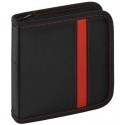Vivanco CD/DVD case for 24, black/red (31787)