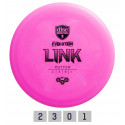 Discgolf DISCMANIA Putter SOFT EXO LINK Evolution Pink 2/3/0/1