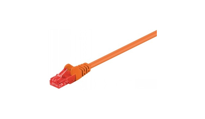 GB CAT 6 PATCH CABLE, U/UTP ORANGE 3M