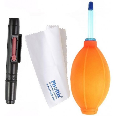 Phottix tīrīšanas komplekts 4 vienā, oranžs (PH66510)