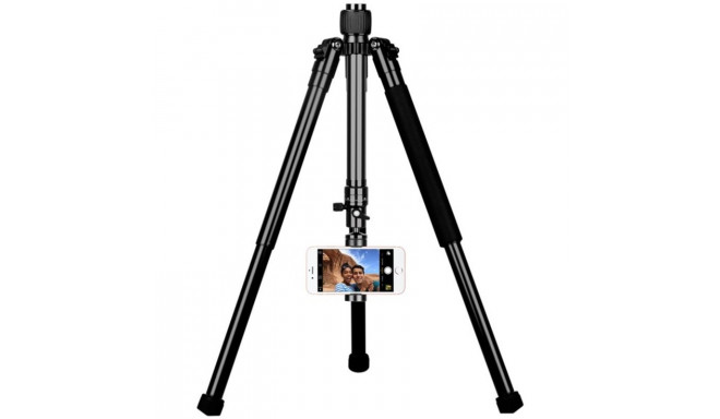 Momax Tripod Pro 6 - Multi-functional Selfie Stick Table Top Tripod Outdoor Tripod for DSLR Cameras 