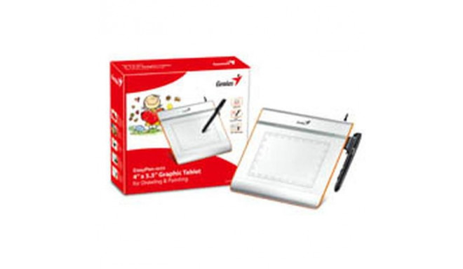 Genius EasyPen i405X graphic tablet Silver 2540 lpi 140 x 102 mm USB