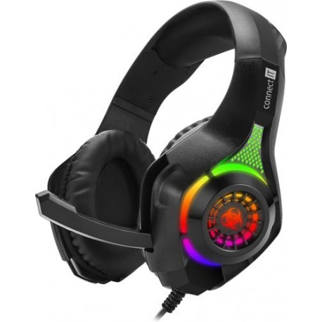 Как подключить игровые наушники Connect IT CHP-4511-BK Headphones Wired Head-band Gaming USB Type-A Black - Науш