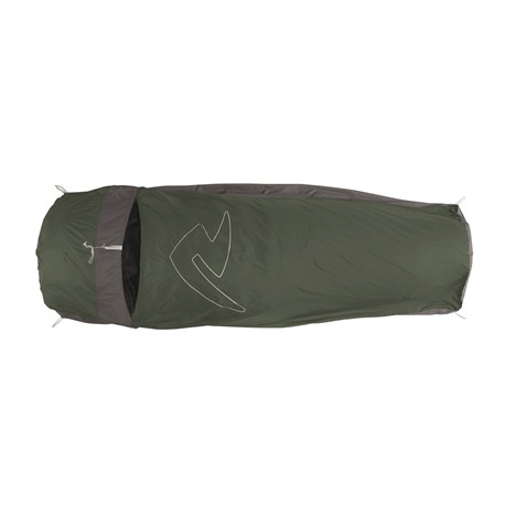Robens | Mountain Bivvy L | Sleeping Bag | 230 x 90 x 60 cm | Two-way open | Dark Green