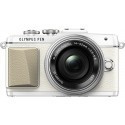Olympus PEN Lite E-PL7 + 14-42mm EZ Kit, white/silver