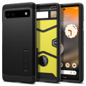 Kaitseümbris Tough Armor, Google Pixel 6a, must, Spigen
