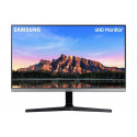 Samsung UR55 71.1 cm (28") 3840 x 2160 pixels 4K Ultra HD LED Black, Blue