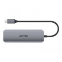 UNITEK Hub USB-C 4xUSB 3.1 Gen1 PD 100W H1107B