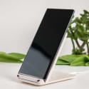 Tellur Green Qi wireless fast desk charger, 15W, cream