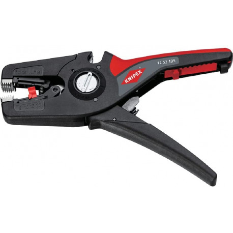 Knipex automatic wire stripper PreciStrip16, wire stripper (black/red, integrated wire cutter)
