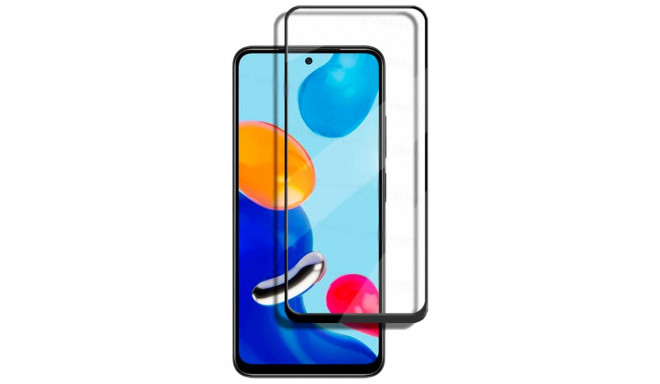 Fusion full glue 5D tempered glass with frame Xiaomi Redmi Note 11 | Note 11S black