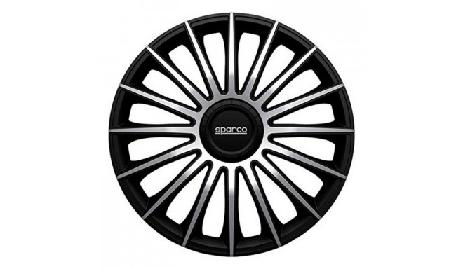 Ilukilbid Sparco Torino CS5 Must Hõbedane 15" (4 uds)