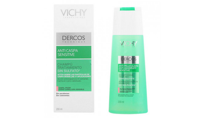 Anti-dandruff Shampoo Dercos Vichy (200 m) Hair with dandruff