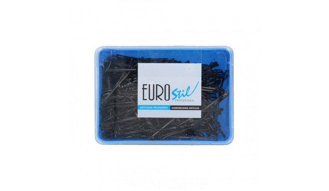 Juukseklambrid Eurostil Clips Negro (300 pcs)