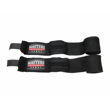 Masters Boxing Wraps - BBE-4 1304-02 (czarny)