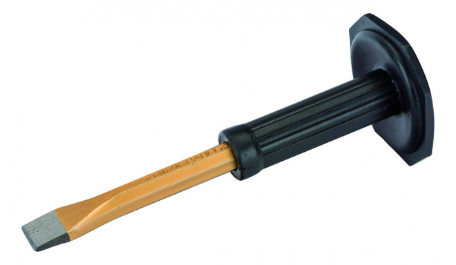 Mason`s chisel with plastic hand protection 23x250mm