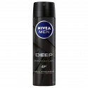 Spray Deodorant Men Deep Black Carbon Nivea (150 ml)