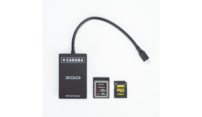 Caruba 2 in 1 Cardreader XQD + SD USB C