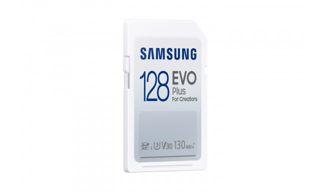 Samsung memory card SDXC 128GB EVO Plus UHS-I U3 100MB/s