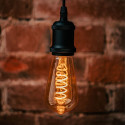 LED Bulb Filament E27 ST64 4W 230V 2000K 250lm SF gold Forever Light