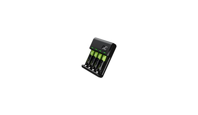 GREEN CELL Charger VitalCharger + 4x AAA 800mAh Ni-MH