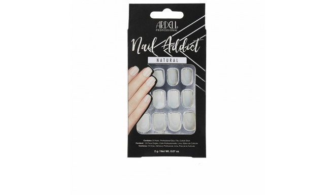Kunstküüned Ardell Nail Addict Naturaalne Kandiline (24 pcs)