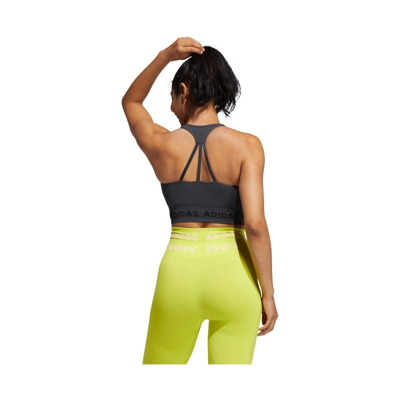 Adidas Training Aeroknit W GL1121 sports bra (S) Underwear