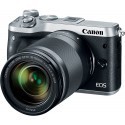 Canon EOS M6 + EF-M 18-150mm IS STM, silver