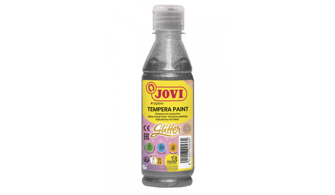 Guaššvärv JOVI Glitter,hõbe, 250ml