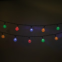 String Light Solar LED CRYSTAL BALLS SCB61 6,5m 30 balls multicolor Forever Light