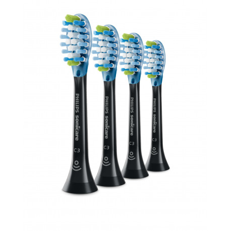 Philips Sonicare C3 Premium Plaque Defence HX9044/33 | 4 szt. | czarny