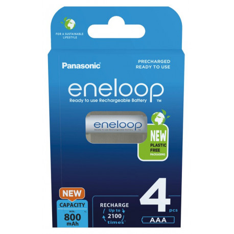 Panasonic eneloop rechargeable battery AAA 800 4BP