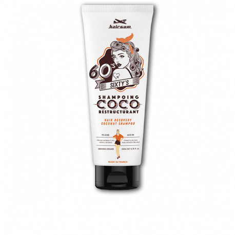 HAIRGUM SIXTY'S recovery coconut shampoo 200 ml
