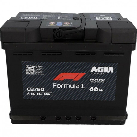 Autoaku FORMULA 1 F110867 12 V 60 Ah 680 A