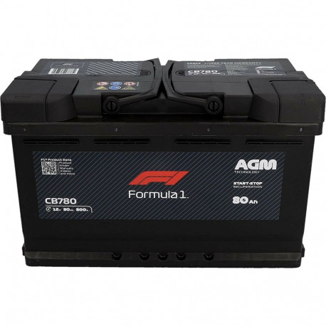 Automašīnas akumulators FORMULA 1 F110869 800 A 80 Ah 12 V