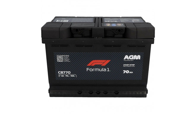 Automašīnas akumulators FORMULA 1 F110868 760 A 12 V 70 Ah