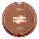 Bronzējošs Pulveris Bronze Please! L'Oreal Make Up (03-medium caramel)