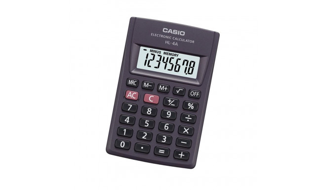 Calculator Casio HL-4A Grey Resin 8 x 5 cm