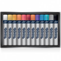 Colorino Artist Metallic Oil Pastels 12 colours