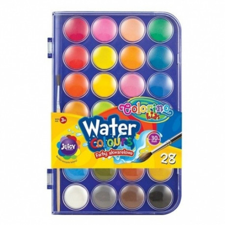 Colorino Kids Water colours big 28 colours