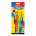 Colorino Kids Acrylic paint brushes 5 pcs