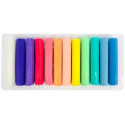 Colorino Pastel plasticine 12 colours round