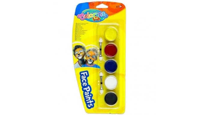 Colorino Kids Face paints 5 colours