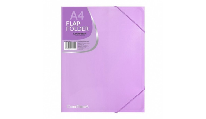 Coolpack flap folder PP, A4, pastel purple