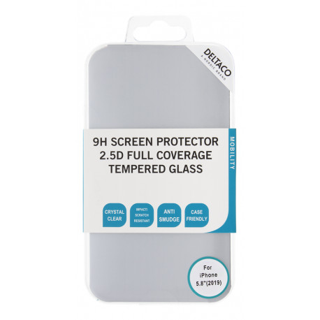 DELTACO screen protector for iPhone X/Xs/11 Pro, 3D curved / SCRN-19IP58