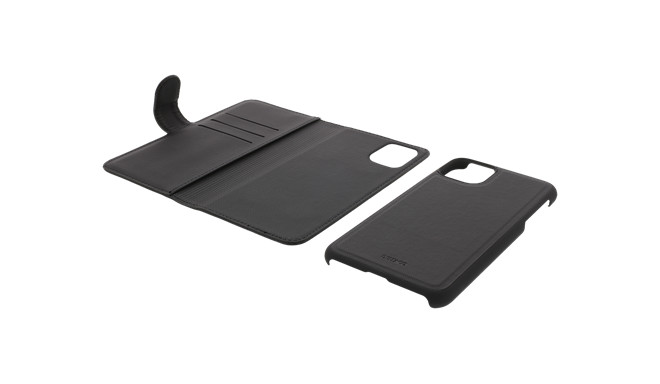 Deltaco kaitseümbris Wallet 2in1 iPhone 12 Pro Max Magnetic, must (MCASE-WIP1267)